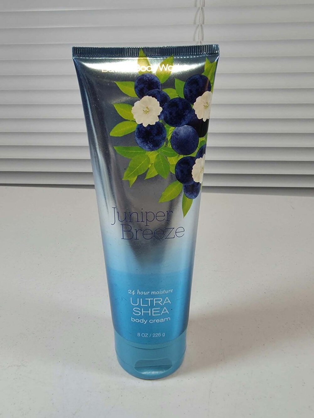 BATH AND BODY WORKS JUNIPER BREEZE BODY CREAM ULTRA SHEA 8 OZ. NEW